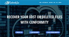 Desktop Screenshot of conformity-inc.com